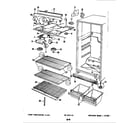 Maytag NENT156EH/4D63A fresh food compartment diagram