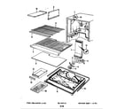 Magic Chef RB17CN-2AF/4C69A freezer compartment diagram
