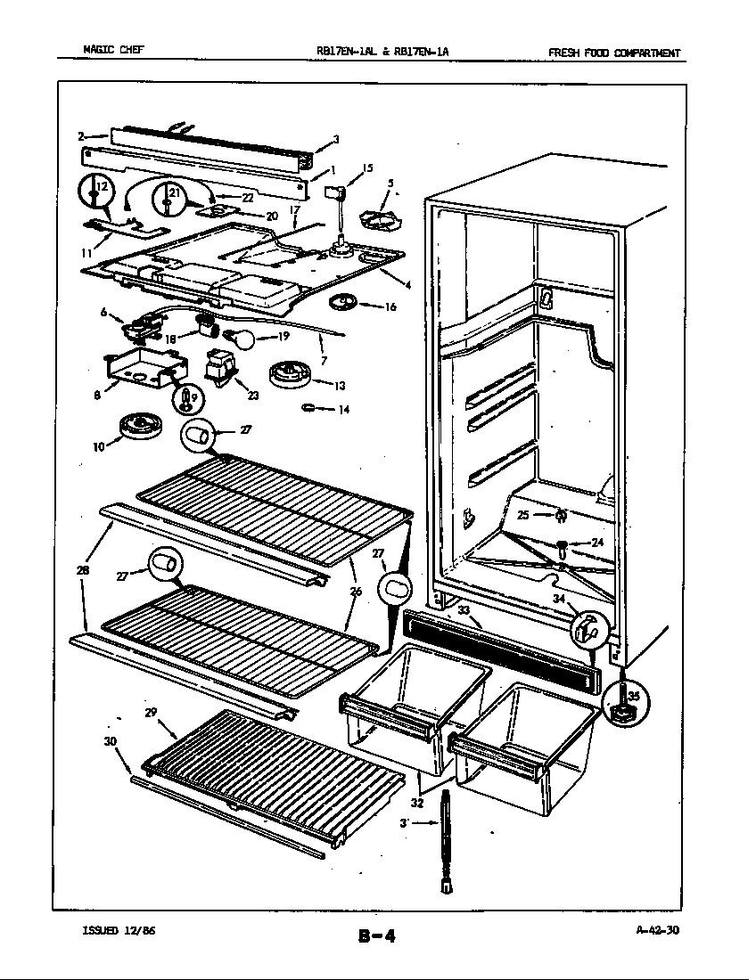 FRESH FOOD COMPARTMENT