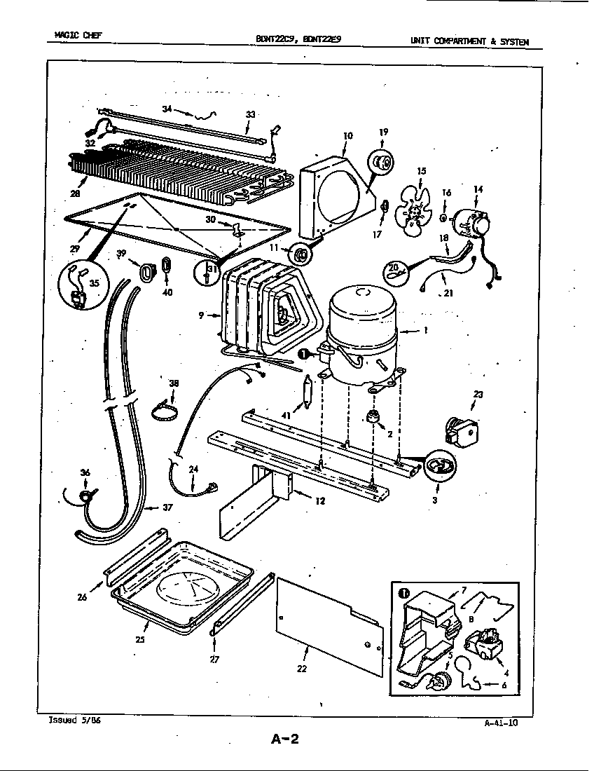 Unit compartment & system