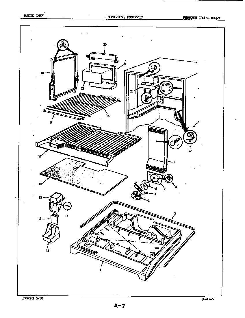 Freezer compartment