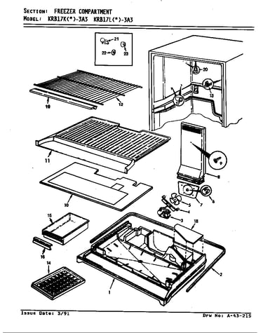 Freezer compartment