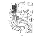 Magic Chef CRD22EY-3A/5M74B unit compartment & system diagram