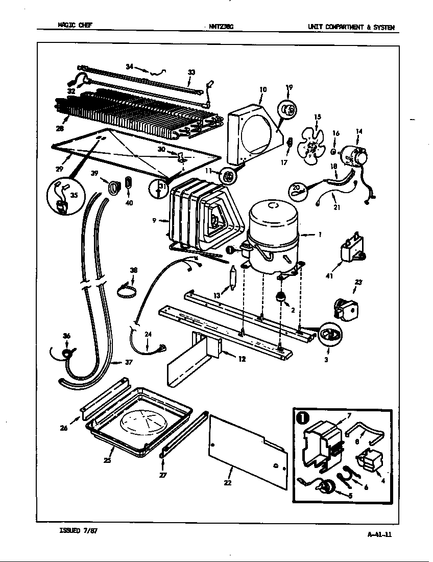 Unit compartment & system