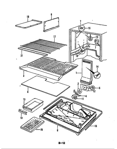 Freezer compartment