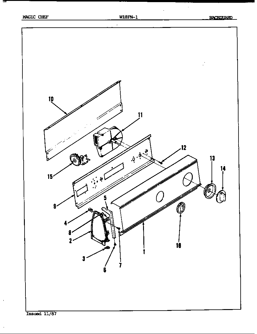 Control panel