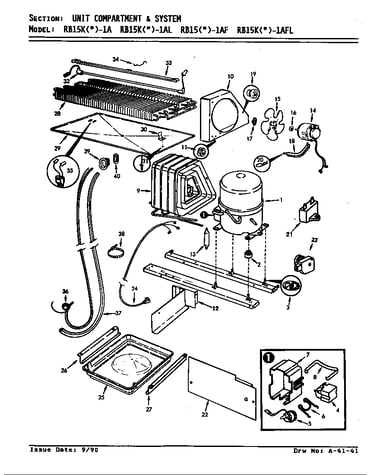 Unit compartment & system