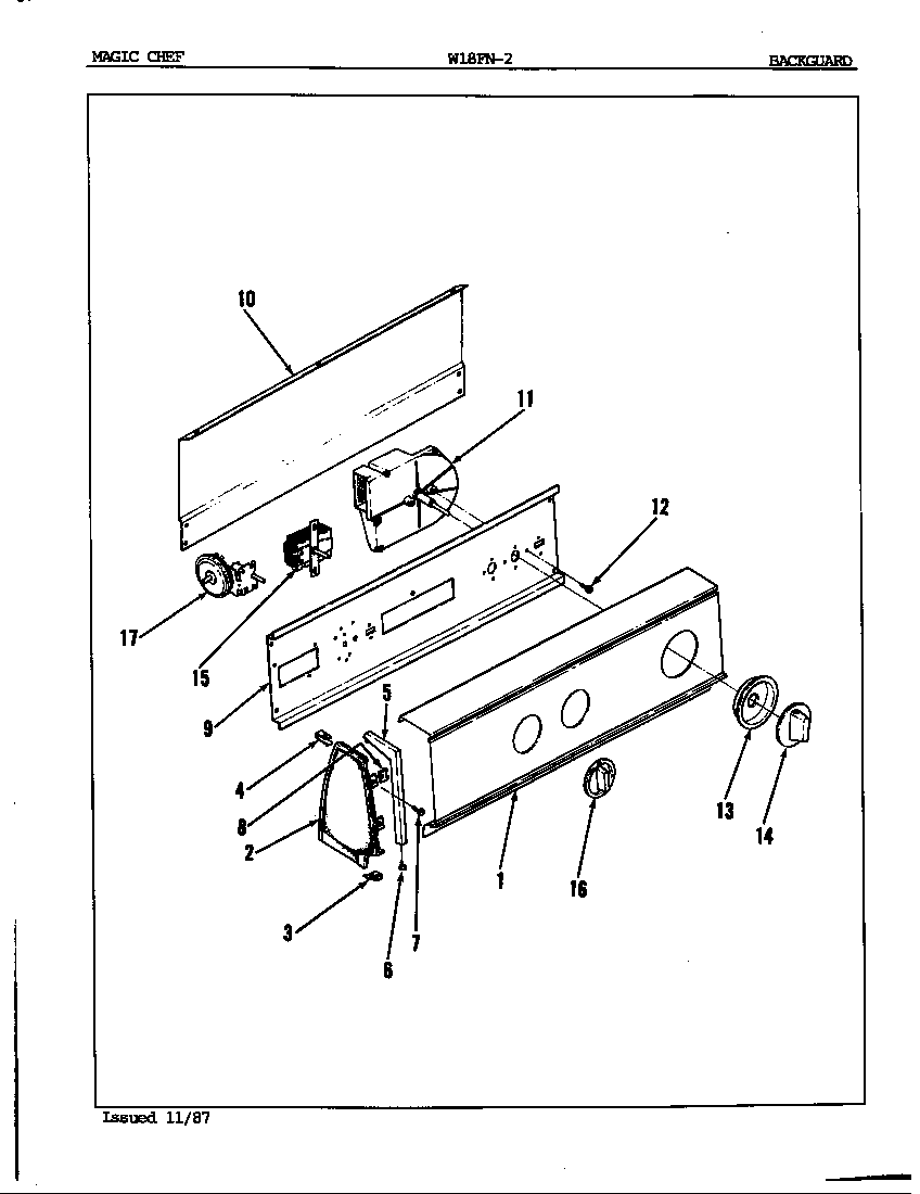 Control panel