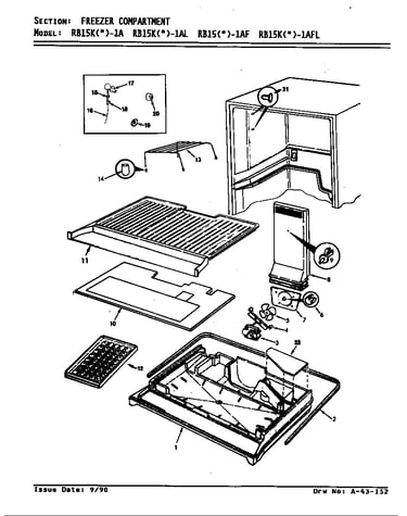 Freezer compartment