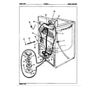 Magic Chef W18GN1 water carrying diagram