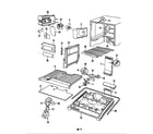 Magic Chef RB23EN-3PW/5B70A freezer compartment diagram