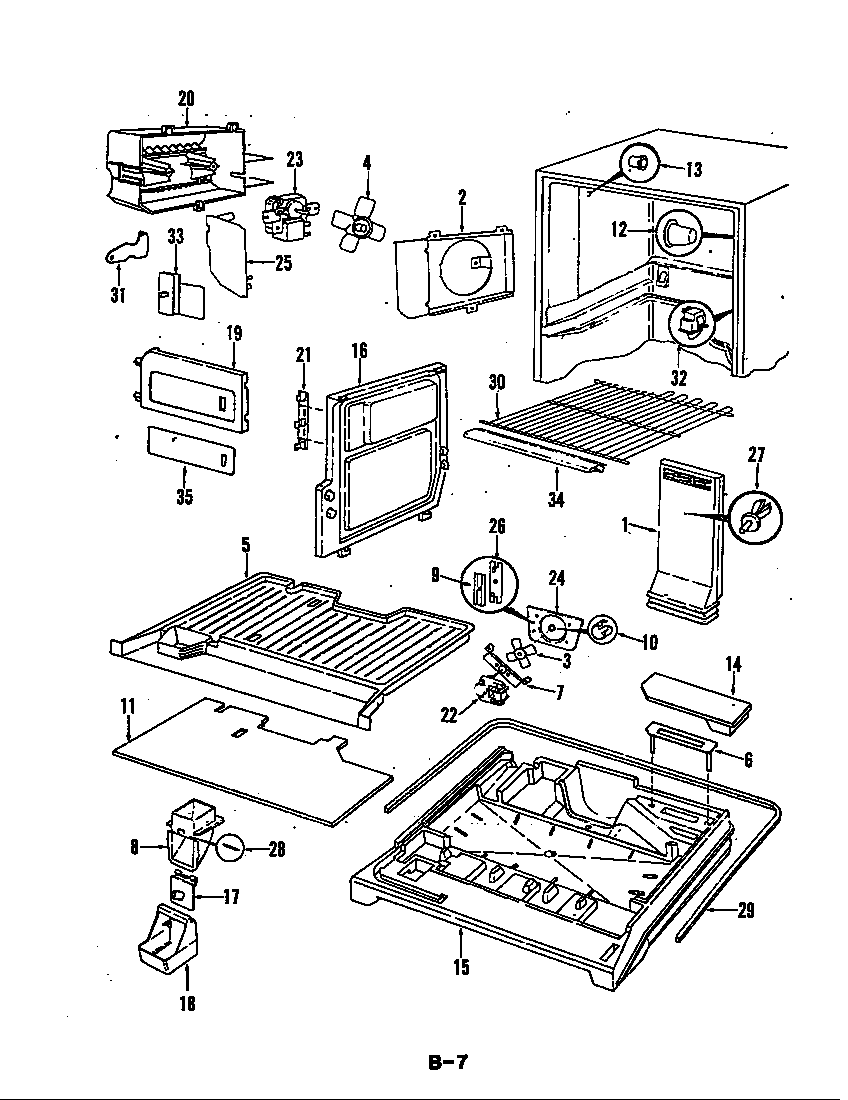 Freezer compartment