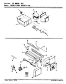 Ice maker & bin