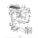Magic Chef RB17EA-1A/5C42B unit compartment & system diagram