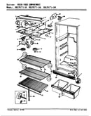 Fresh food compartment (rb17ka1af/ag23a) (rb17ka1af/ag23b)