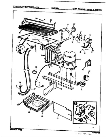 Unit compartment & system