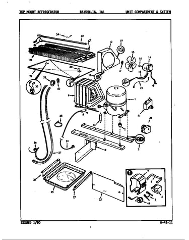 Unit compartment & system