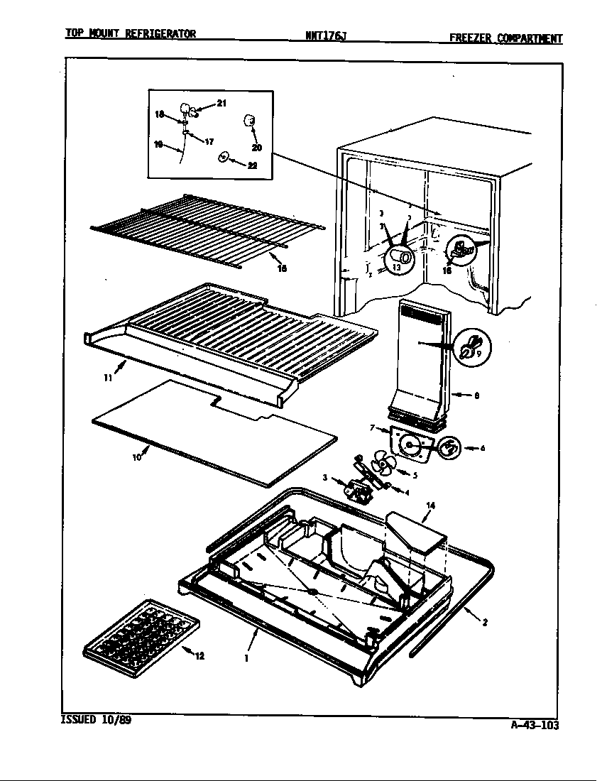Freezer compartment