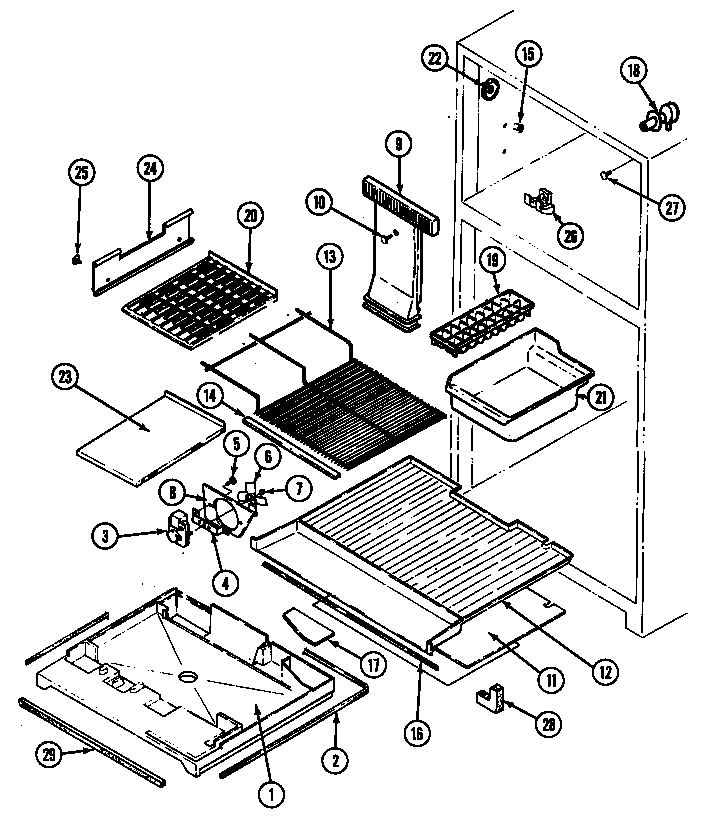 FREEZER COMPARTMENT