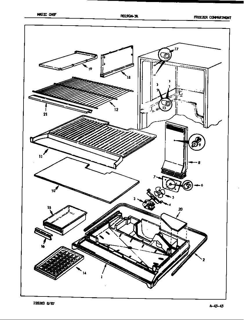Freezer compartment