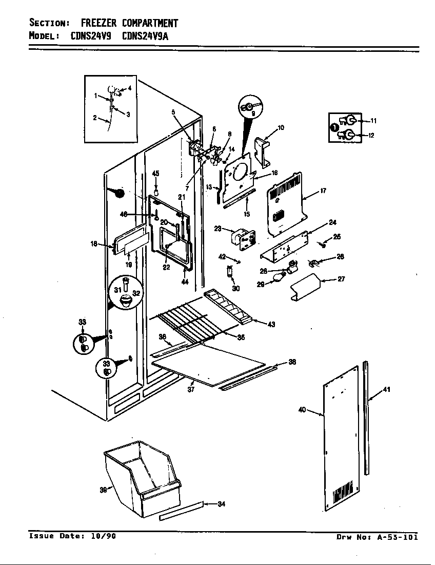 Freezer compartment