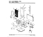 Maytag BDNS24L9/AN92A unit compartment & system diagram