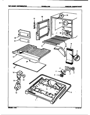 Freezer compartment