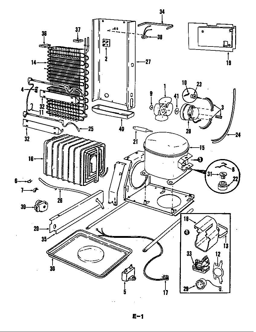 Unit compartment & system