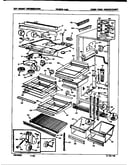 Fresh food compartment (rb18fn-3al/7b20b)