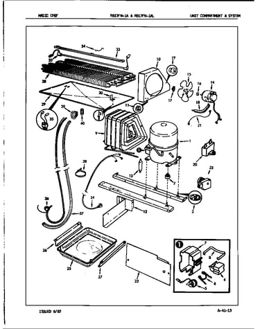 Unit compartment & system