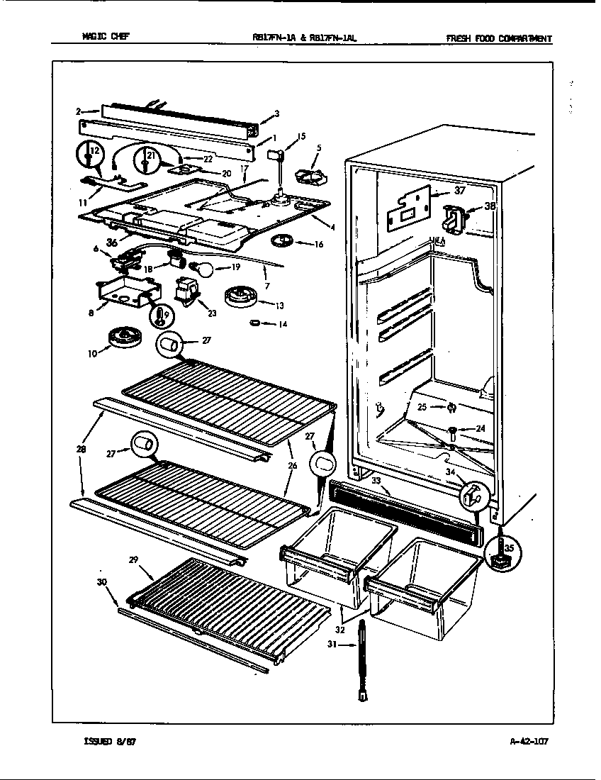 FRESH FOOD COMPARTMENT