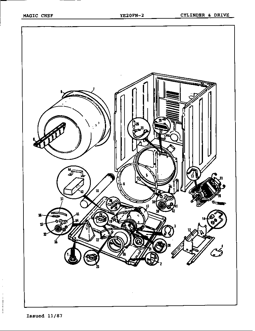 Cylinder & drive