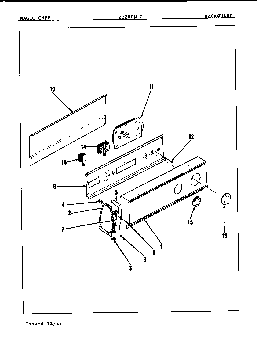 Control panel