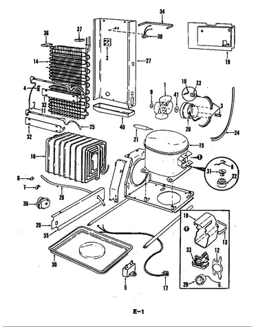 Unit compartment & system