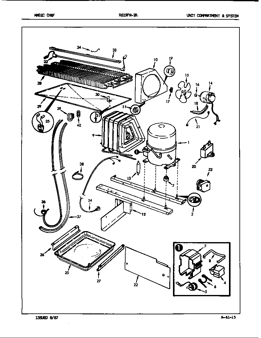 Unit compartment & system