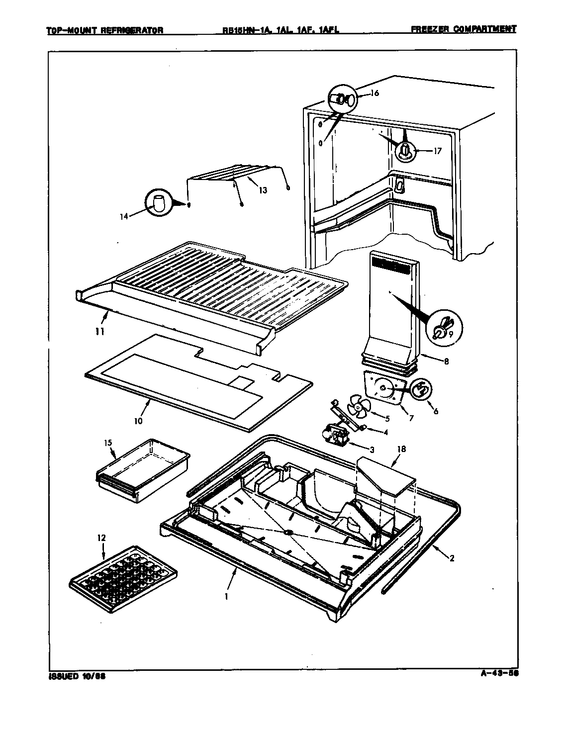 Freezer compartment