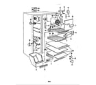 Magic Chef RC22EA-3AI/5M46A freezer compartment diagram