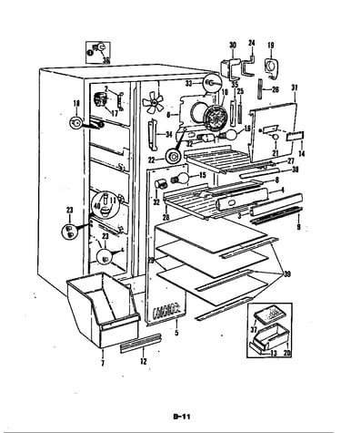 Freezer compartment