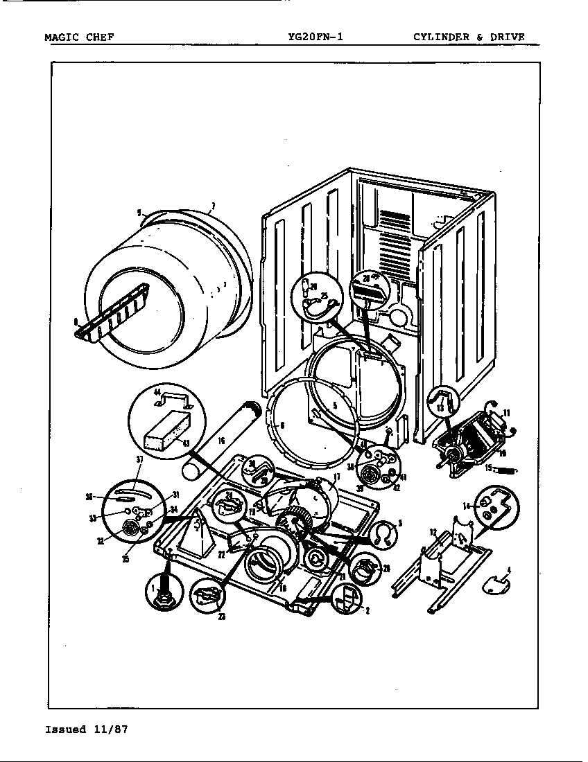 Cylinder & drive