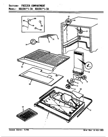 Freezer compartment