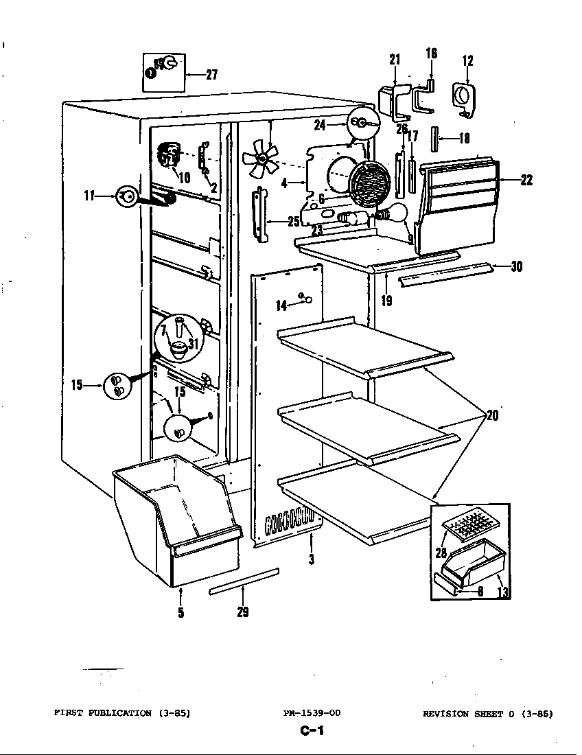 Freezer compartment
