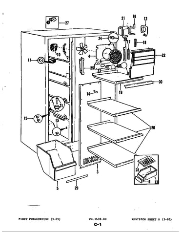 Freezer compartment