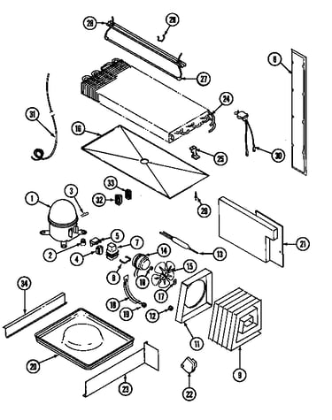 Unit compartment & system