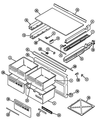 Chest of drawers