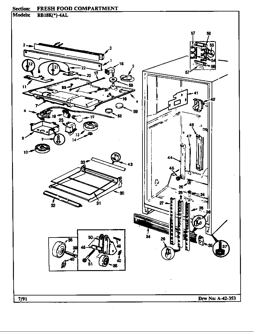 FRESH FOOD COMPARTMENT