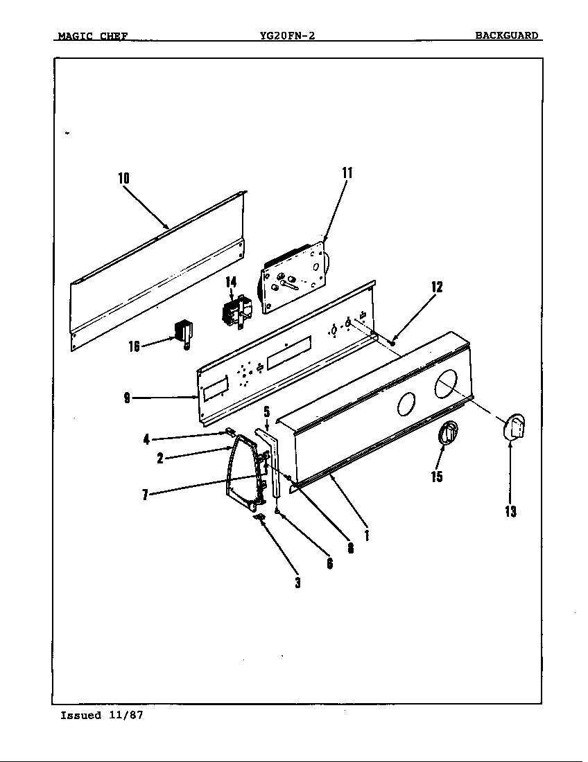 Control panel
