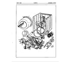 Magic Chef YG20FA3 cylinder & drive diagram