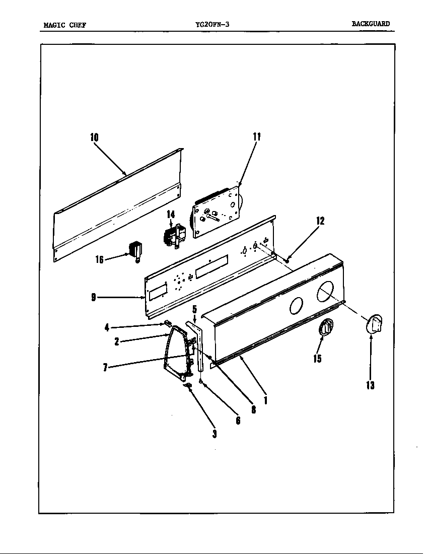 Control panel