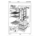 Magic Chef RC20EA-2A/5M41A fresh food compartment diagram