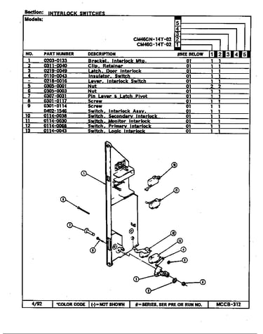 Interlock switches
